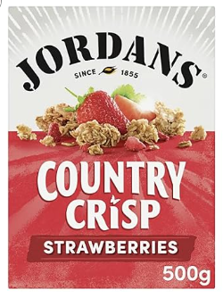  Jordan Country Crisp Strawberries Nut Granola 500G